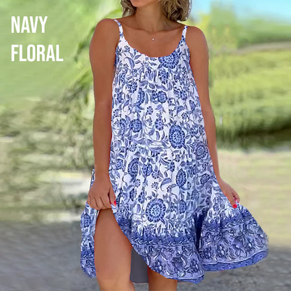 🔥Last Day Crazy Sale🔥Floral Printed Camisole Dress