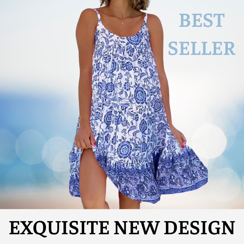 🔥Last Day Crazy Sale🔥Floral Printed Camisole Dress