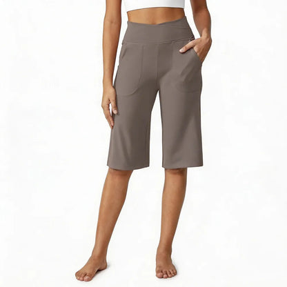 Loose High-Waist Casual Cropped Yoga Pants（🌞Summer New Arrivals）