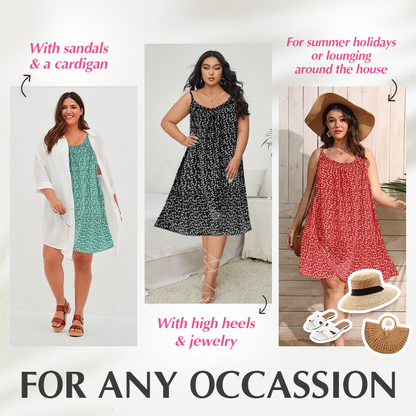 🔥Last Day Crazy Sale🔥Floral Printed Camisole Dress