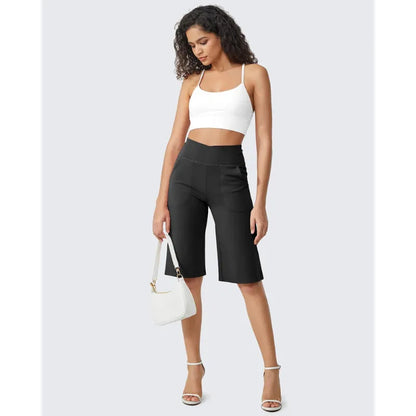 Loose High-Waist Casual Cropped Yoga Pants（🌞Summer New Arrivals）